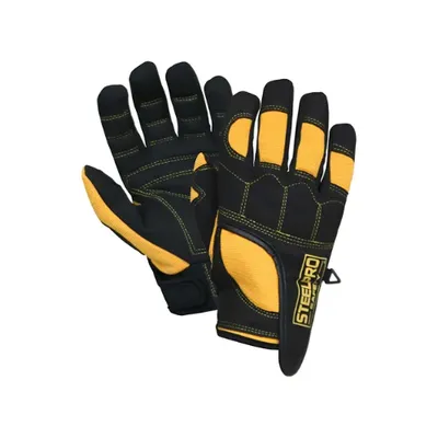 GUANTE ANTIVIBRACION STEELPRO PORON TALLA M