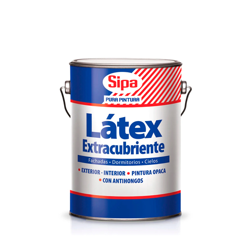 LÁTEX SIPA EXTRACUBRIENTE BLANCO GALÓN