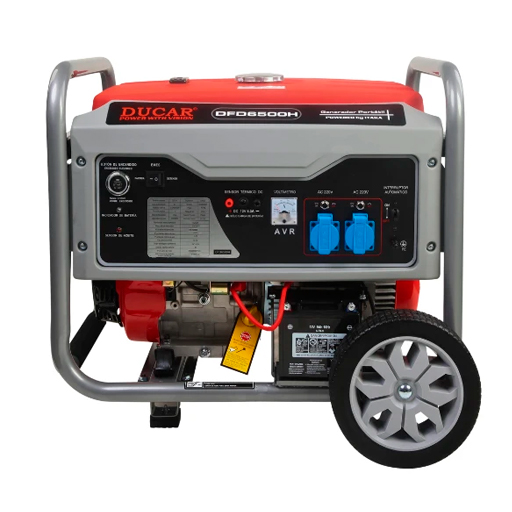 GENERADOR ELECTRICO BENCINERO DUCAR 5.5 KVA MOD.DFD6500H