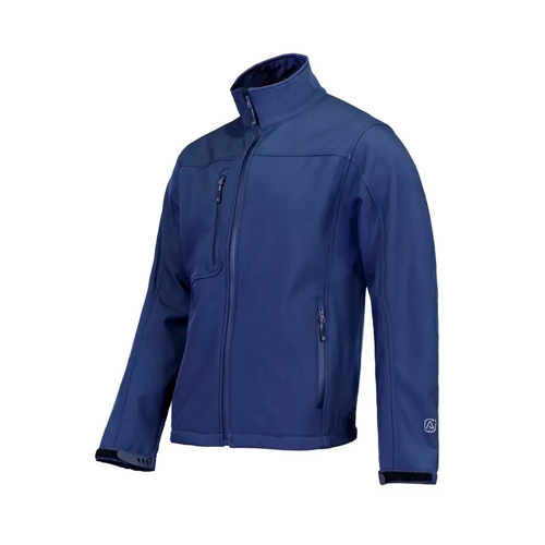 CHAQUETA SOFTSHELL ZIPPER AZUL