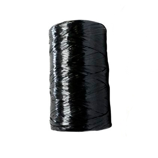 CINTA AMARRA NEGRA PLANA ORTOPÉDICA BOBINA 2 KG