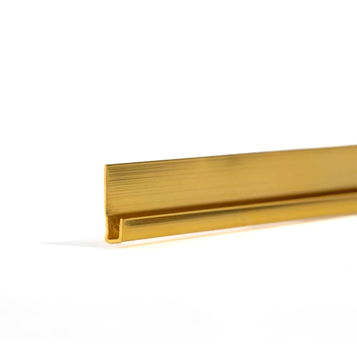 PERFIL J PLACA MÁRMOL DORADO 2,5M