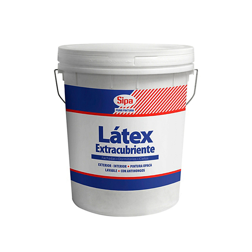 LÁTEX EXTRACUBRIENTE SIPA BASE U 4 GALONES