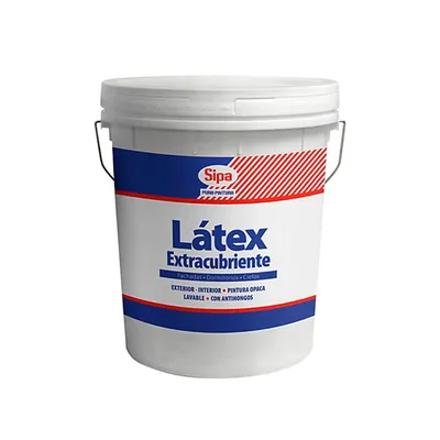 LÁTEX EXTRACUBRIENTE SIPA BASE U 4 GALONES