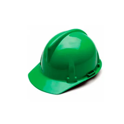 CASCO SEGURIDAD VERDE PLÁSTICO