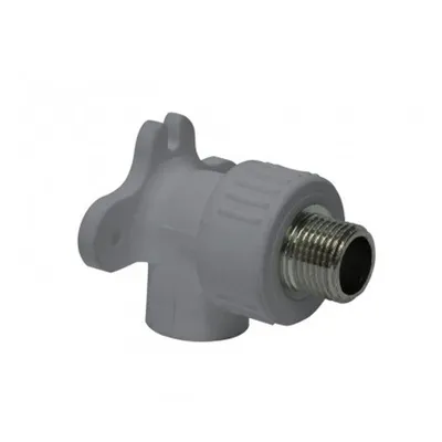 Codo PP-R C/Soporte Simple HE