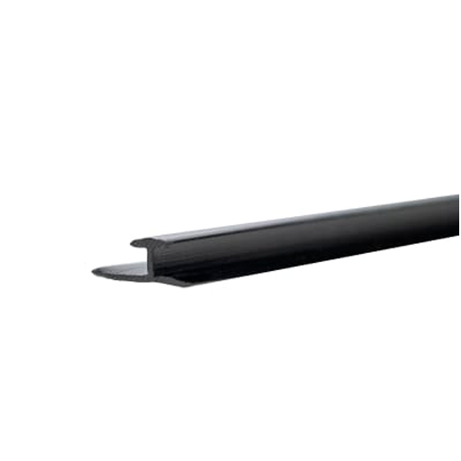 PERFIL H PLACA MÁRMOL NEGRO 2,5M