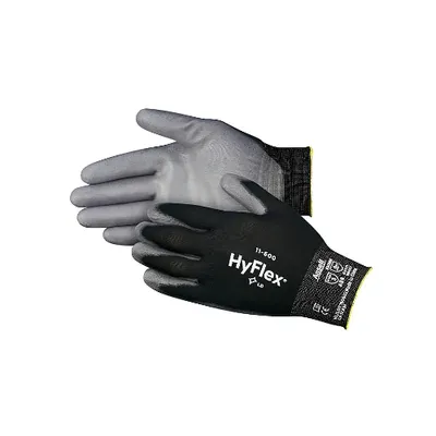 GUANTE ANSELL HYFLEX 11-600 NEGRO
