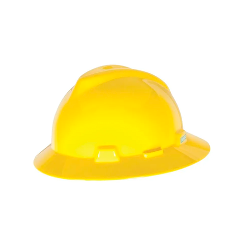 CASCO MSA V-GARD ALA AMARILLO