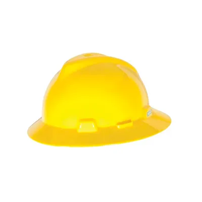 CASCO MSA V-GARD ALA AMARILLO
