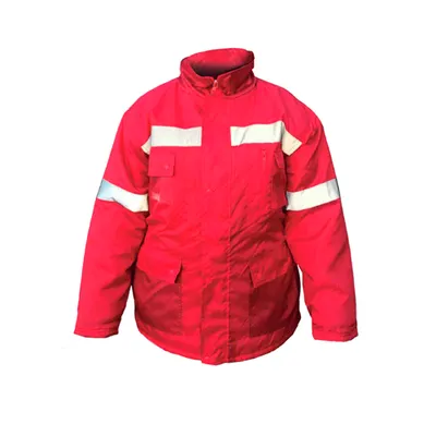 PARKA GUARDIA ALTA VISIBILIDAD Seg.privada BUFALO ROJA