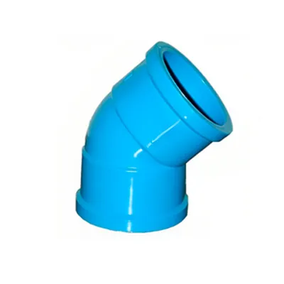 Codo PVC Presión 45° Hidráulico