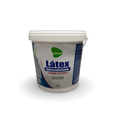 LÁTEX EXTRACUBRIENTE PASSOL BLANCO GALÓN