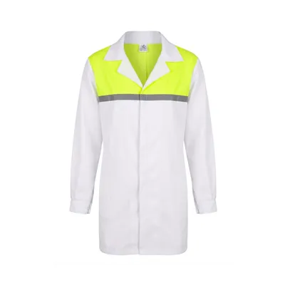 COTONA F.ARCAM POPLIN BLANCO-A.FLUOR BICOLOR
