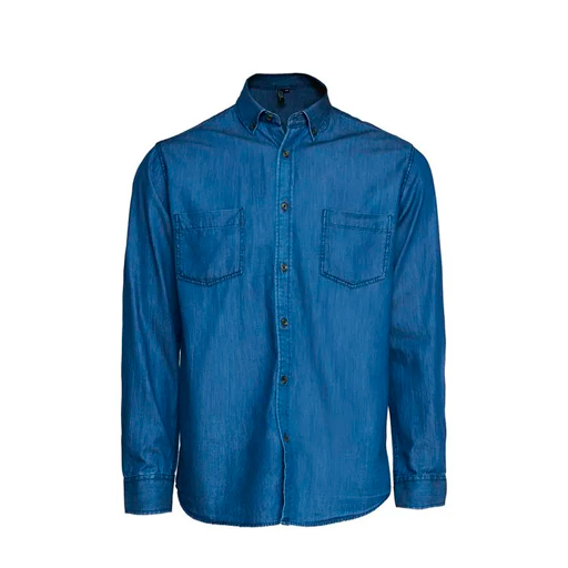 Camisa Mezclilla MTX Manga Larga