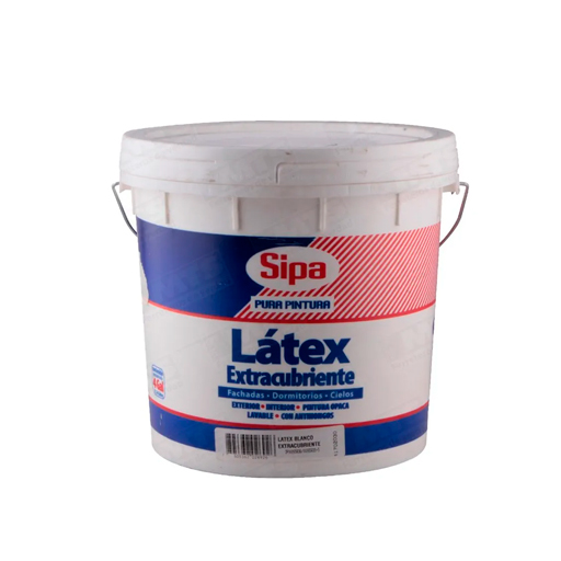 LÁTEX EXTRACUBRIENTE SIPA BASE I/N 4 GALÓNES