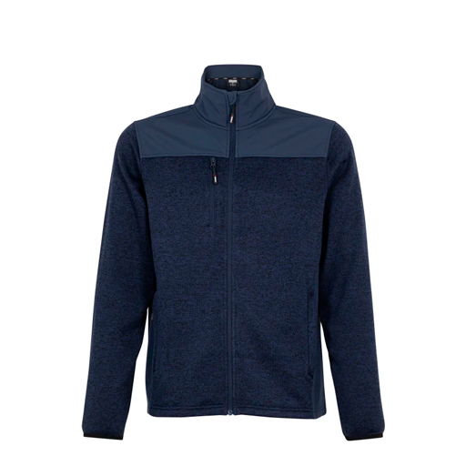 Chaqueta Knit Fleece Manga Larga Hombre