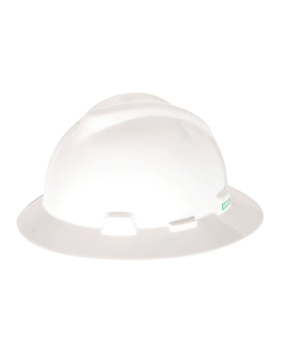 CASCO MSA V-GARD ALA BLANCO
