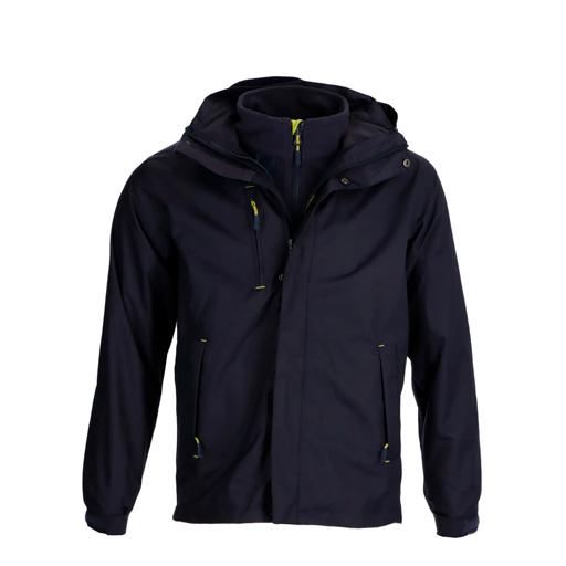 PARKA 3 en 1 FOREST COD:10405 VARON NEGRO