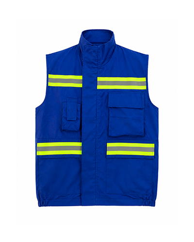 CHALECO GEOLOGO F.ARCAM GABARDINA AZUL MARINO VOLTA T/XL