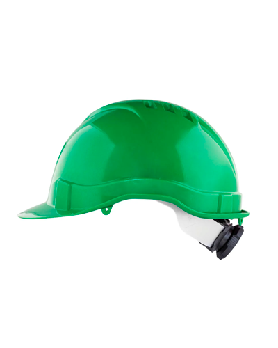 CASCO SEGURIDAD VERDE CINTA