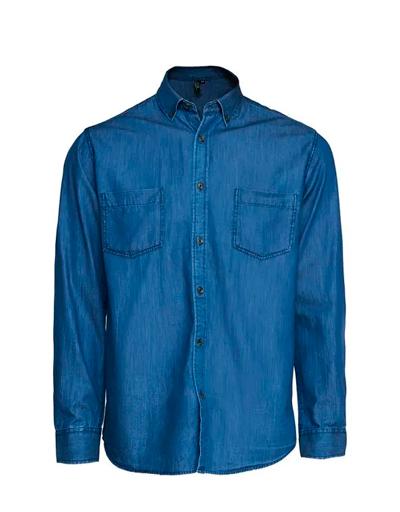 CAMISA MEZCLILLA MTX M/LARGA