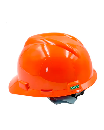 CASCO MSA V-GARD NARANJO